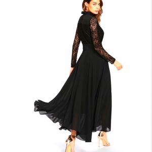 NWOT Black Maxi Dress